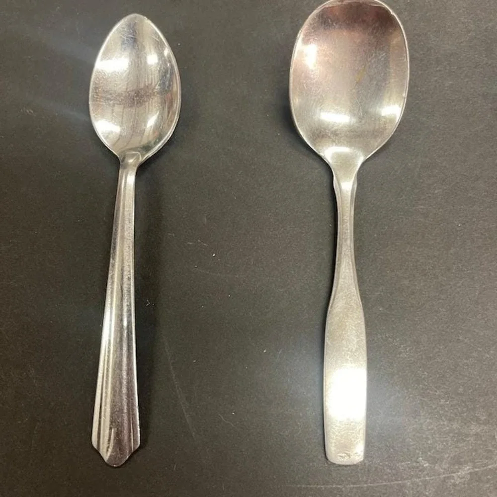 Various antique silver
